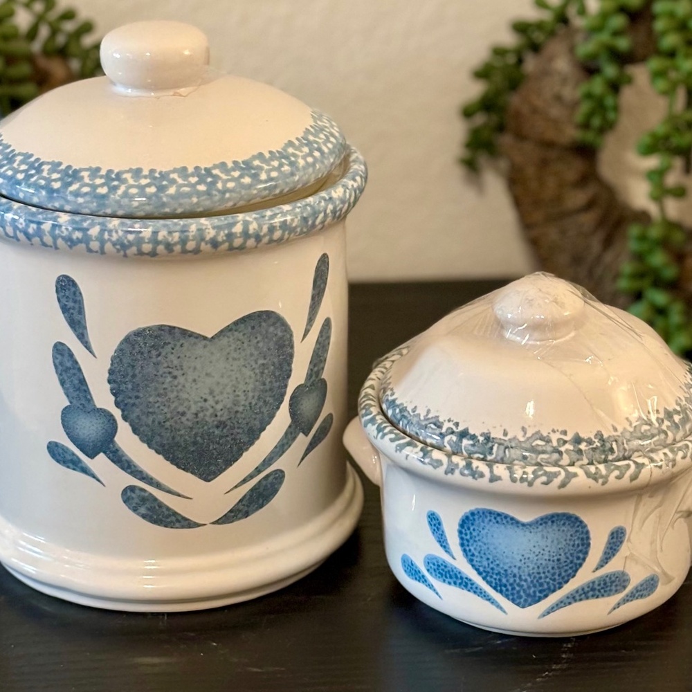Vintage Ceramic Coffee/Tea & Sugar Set